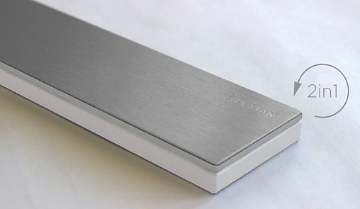 Лоток душевой Set 950мм h=62мм 0.8л/сек Pestan Confluo Frameless White Glass Line 950 13701216