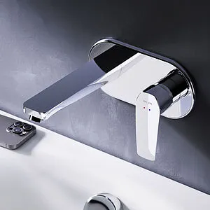 Смеситель для раковины из стены Am.Pm Gem хром F90A72200, 3