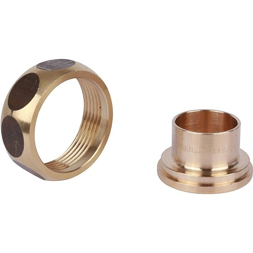 Муфта пайка с накидной гайкой 35мм x 1½"нг Sanha 4359g 1435935112