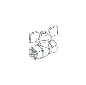 Кран шаровый ¾"в x ¾"в Royal Thermo Expert RTE02.002 Кран шаровый ¾"в x ¾"в Royal Thermo Expert RTE02.002, 2