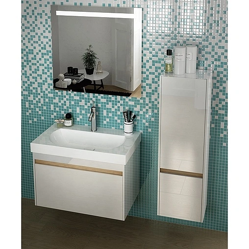 Шкаф-пенал подвесной Kerama Marazzi Buongiorno 36 белый BGN.120.2\WHT Шкаф-пенал подвесной Kerama Marazzi Buongiorno 36 белый BGN.120.2\WHT