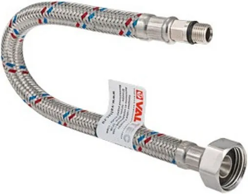 Гибкая подводка для смесителя Valtec 1.2м x ½&quot;в x М10x1 L18мм VTf.003.IS.0418120
