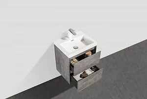 Тумба-умывальник подвесная BelBagno PIETRA MINI 50 Stucco Cemento PIETRA MINI-500AS-2C-SO-SCM+BB-500-PM-LVB Тумба-умывальник подвесная BelBagno PIETRA MINI 50 Stucco Cemento PIETRA MINI-500AS-2C-SO-SCM+BB-500-PM-LVB, 4