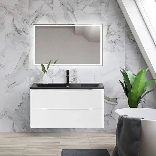 Зеркало с подсветкой BelBagno 120x80 механическая кнопка SPC-GRT-1200-800-LED-BTN