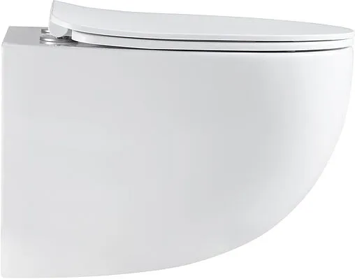 Унитаз подвесной безободковый Terminus Енисей Monolit Tornado белый 05W56х39W