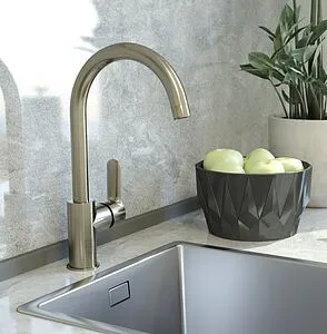 Смеситель для кухни IDDIS Cuba сатин CU1BNJ0i05, 4