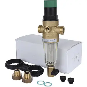 Фильтр тонкой очистки воды с редуктором давления ½"н x ½"н Honeywell-Braukmann FK06-½"АА BRU HWLFIN355 Фильтр тонкой очистки воды с редуктором давления ½"н x ½"н Honeywell-Braukmann FK06-½"АА BRU HWLFIN355, 2