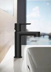 Смеситель для раковины Ravak Puri чёрный матовый X070181, 3