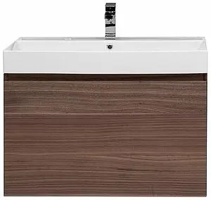 Тумба-умывальник подвесная Aquanet Нью-Йорк 85 орех 00203947+ Тумба-умывальник подвесная Aquanet Нью-Йорк 85 орех 00203947+, 5