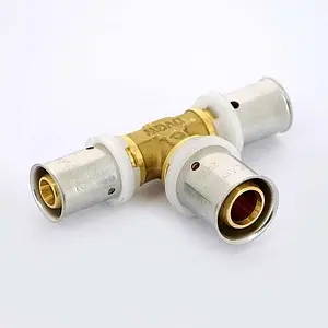 Тройник пресс редукционный 16мм x 20мм x 16мм Uni-fitt 706G6760 Тройник пресс редукционный 16мм x 20мм x 16мм Uni-fitt 706G6760, 4