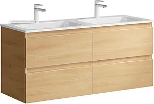 Тумба под умывальник подвесная Aqwella Accent 120 дуб золотой ACC0112DZ Тумба под умывальник подвесная Aqwella Accent 120 дуб золотой ACC0112DZ, 1