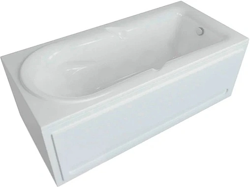 Ванна акриловая Aquatek Леда 170х80 R с фронтальной панелью, с каркасом (разборный) LED170-0000052
