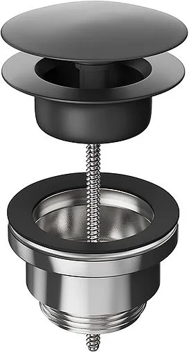 Выпуск автоматический для раковины Kerama Marazzi чёрный матовый 230KM.01.093 Выпуск автоматический для раковины Kerama Marazzi чёрный матовый 230KM.01.093