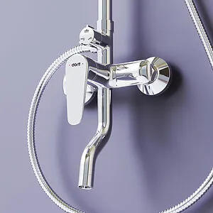 Душевая система со смесителем для ванны Dorff Prime хром D0740900 Душевая система со смесителем для ванны Dorff Prime хром D0740900, 5