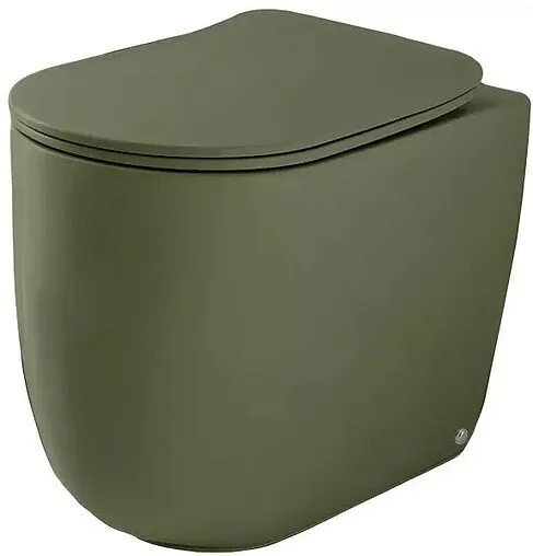 Унитаз приставной безободковый Kerasan Nolita Tornado Verde 531911