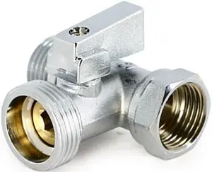 Кран шаровый трехпроходной ½&quot;н x ¾&quot;н x ½&quot;в Uni-fitt 182C2320, 3