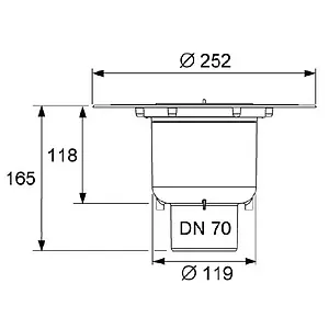 Трап вертикальный TECEdrainpoint S 3603600 Трап вертикальный TECEdrainpoint S 3603600, 2