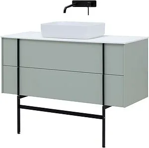 Тумба-умывальник подвесная Allen Brau Reality 120 папирус 1.32008.PWM+, 4