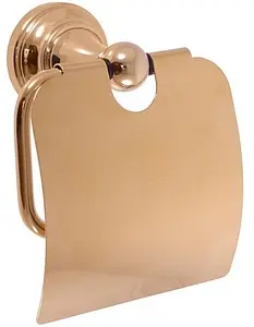 Держатель туалетной бумаги Rav Slezak Morava retro золото MKA0400Z, 1