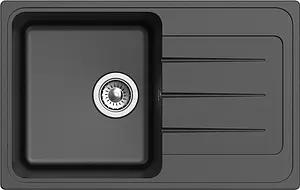 Мойка кухонная Ewigstein Elegant E-R50F черный Мойка кухонная Ewigstein Elegant E-R50F черный, 3