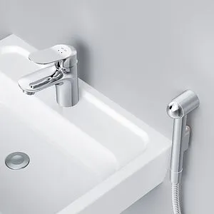 Смеситель для раковины с гигиеническим душем Am.Pm Sunny хром F85C03000 Смеситель для раковины с гигиеническим душем Am.Pm Sunny хром F85C03000, 4