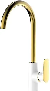 Смеситель для кухни IDDIS Cloud белый/золото CLOWG00i05, 1