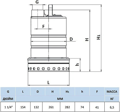 Насос дренажный Q=10.5м³/ч H=7.6м Stout SPD-0002-200450