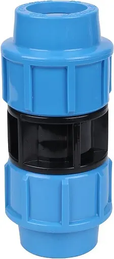 Муфта компрессионная соединительная 32мм x 32мм Джилекс 9255