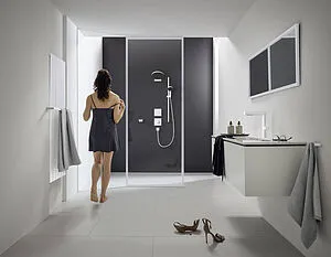Лейка верхнего душа с настенным креплением Hansgrohe Pulsify 260 2jet хром 24150000, 4