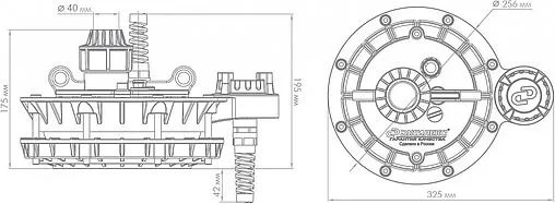 Оголовок скважинный Джилекс ОСПБ 133-160/40 6306