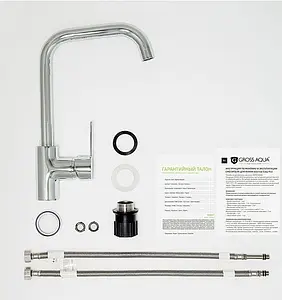 Смеситель для кухни Gross Aqua Loft хром 3243298C-B07 Смеситель для кухни Gross Aqua Loft хром 3243298C-B07, 3