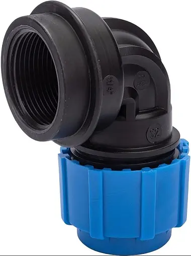 Уголок компрессионный переходной 40мм x 1¼&quot;в ТПК-Аква 50024114