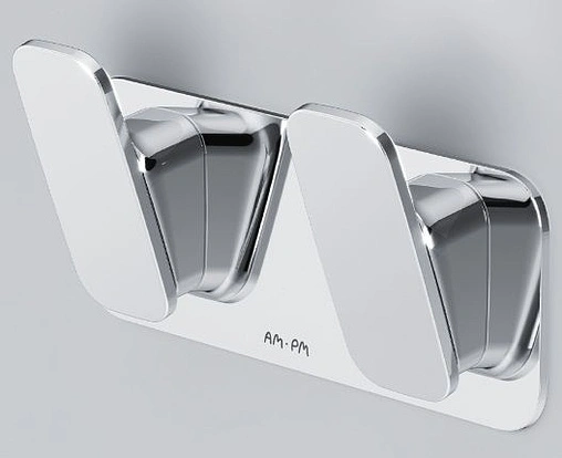 Крючок двойной Am.Pm Inspire 2.0 хром A50A35600