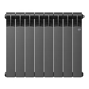 Радиатор биметаллический 8 секций Royal Thermo Revolution Bimetall 500 2.0 Noir Sable RTRBNS250008 Радиатор биметаллический 8 секций Royal Thermo Revolution Bimetall 500 2.0 Noir Sable RTRBNS250008, 2