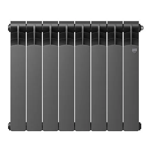 Радиатор биметаллический 8 секций Royal Thermo Revolution Bimetall 500 2.0 Noir Sable RTRBNS250008 Радиатор биметаллический 8 секций Royal Thermo Revolution Bimetall 500 2.0 Noir Sable RTRBNS250008