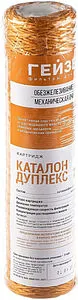 Обезжелезивающий картридж Slim Line 10" Гейзер Дуплекс 28338 Обезжелезивающий картридж Slim Line 10" Гейзер Дуплекс 28338, 1