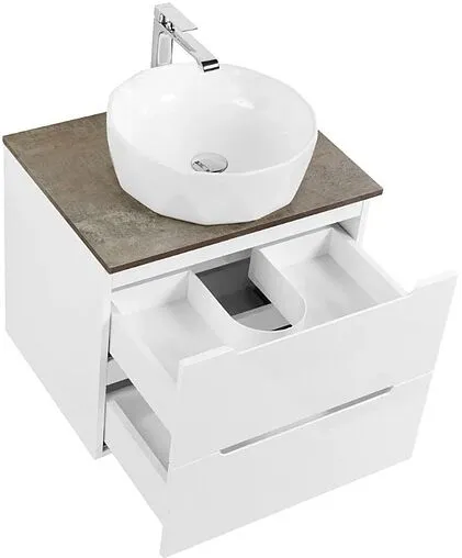 Тумба-умывальник подвесная BelBagno ETNA 60 Bianco Lucido ETNA-600-2C-SO-BL-P+