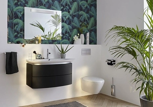 Инсталляция для подвесного унитаза Set 3 в 1 Jacob Delafon E21928RU-CP с кнопкой хром глянцевый