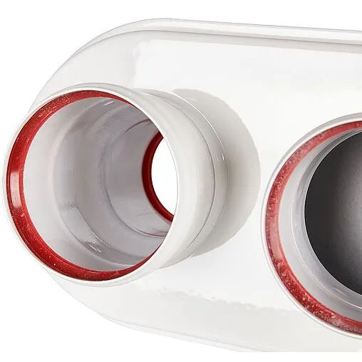 Адаптер разделительный Ø 60/100 x 80/80мм (алюм.) Rommer RCA-8080-210002