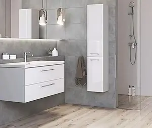 Тумба-умывальник подвесная Cersanit Lara 70 белый 64135+, 4