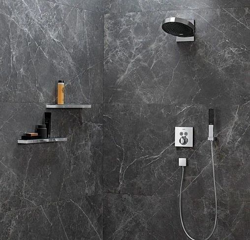 Душевой набор Hansgrohe Rainfinity 100 1jet 125см хром/графит 26857000