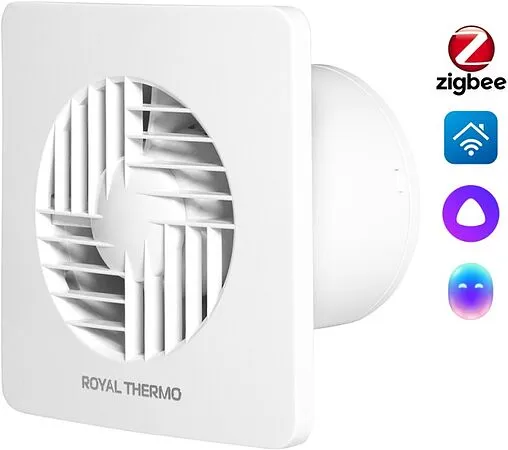 Вентилятор канальный Royal Thermo Trident RAFT 100 белый