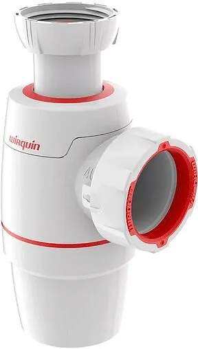 Сифон бутылочный для раковины Wirquin NEO белый 30987068 Сифон бутылочный для раковины Wirquin NEO белый 30987068