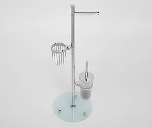 Стойка для аксессуаров Wasserkraft хром K-1256, 3