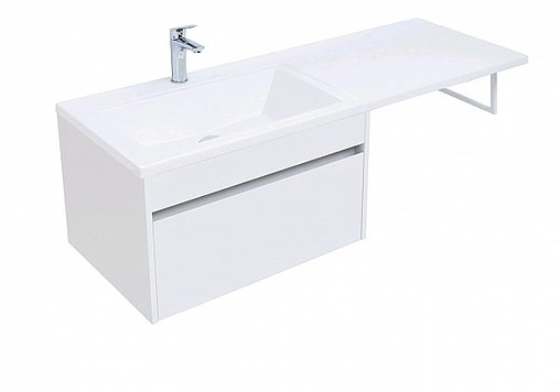 Тумба под умывальник подвесная Aquanet Токио 68 белый 00236917