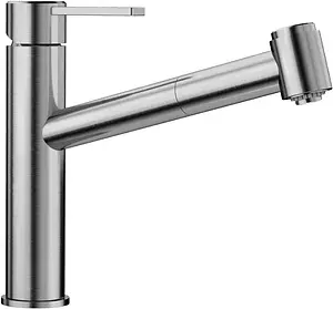 Смеситель для кухни с выдвижным изливом Blanco Ambis-S нержавеющая сталь 523119 Смеситель для кухни с выдвижным изливом Blanco Ambis-S нержавеющая сталь 523119, 1