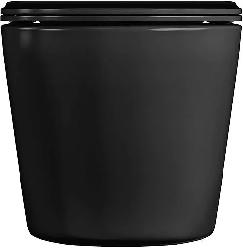 Унитаз подвесной безободковый Hansmann keramik Round Black черный матовый УНИ0022