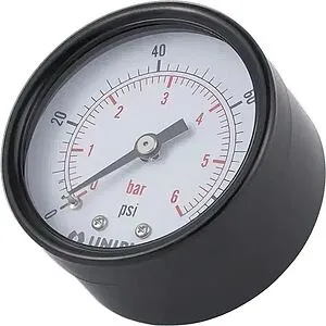 Манометр радиальный UniPump 50мм 6 бар ¼&quot; 18447, 3