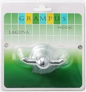 Крючок двойной Grampus Laguna хром GR-7805, 3