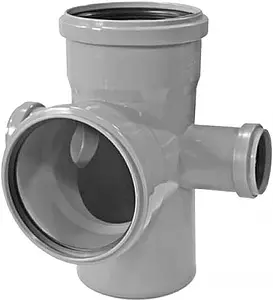 Крестовина двухплоскостная пятерник внутренняя D=110x50x110x50мм Угол 87° Ostendorf HTEDLR 115970 Крестовина двухплоскостная пятерник внутренняя D=110x50x110x50мм Угол 87° Ostendorf HTEDLR 115970, 1